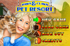 Paws & Claws - Pet Resort Title Screen